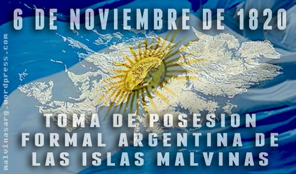 6 DE NOVIEMBRE 1820. Primer izamiento de la bandera argentina en Malvinas –  La Bancaria